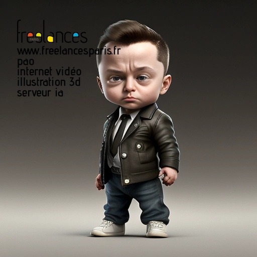 Pao mise en page internet vidéo illustration 3d serveur image IA générative AI freelance paris studio de création magazines 95K31PH1